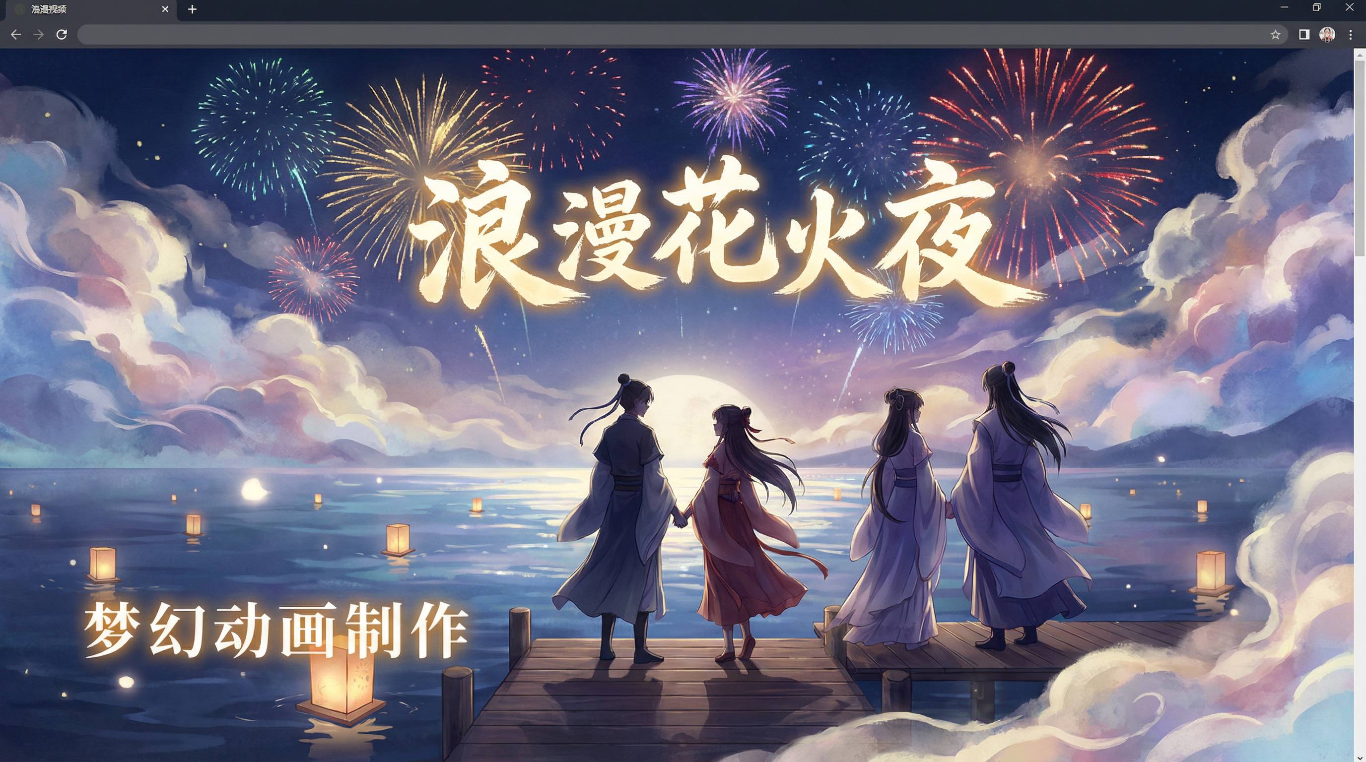 蘑菇视频动漫-星河烟火恋爱物语