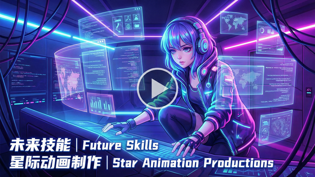 蘑菇视频动漫-赛博幻境数据之海